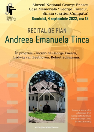 Andreea Emanuela Tinca - recital de pian